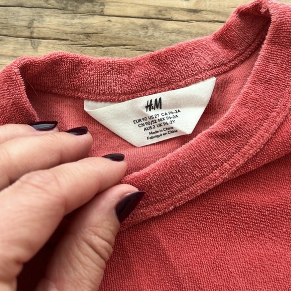 H&M terry cloth set! - Picture 6 of 7